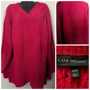 Gorgeous Pink Knit Tunic Sweater
